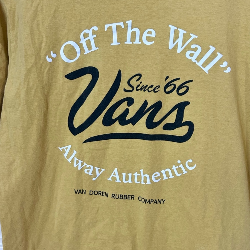 Vans Off The Wall Classic Fit Large T-Shirt - Picture 3 of 7